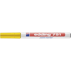 Edding 751F paintmarker 1-2mm gul