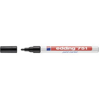 Edding 751F paintmarker 1-2mm sort