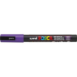 Uni Posca 3M marker med smal spids på 1,3 mm i farven violet