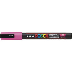 Uni Posca 3M marker med smal spids på 1,3 mm i farven pink