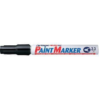Artline 400 paintmarker med 2,3 mm skrivespids i farven sort