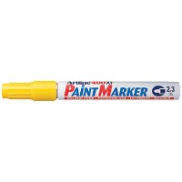 Artline 400 paintmarker med 2,3 mm linjestreg i farven gul