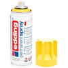 Edding 5200 Permanent Spray i farven mat gul