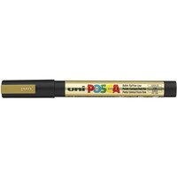 Uni Posca 3M marker 1,3mm guld