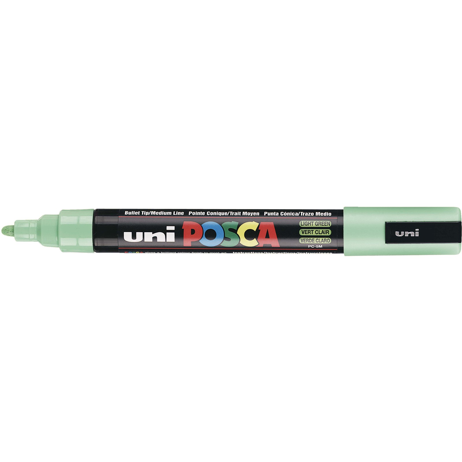 Uni Posca 5M tus med 2,5 mm spids i farven støvgrøn
