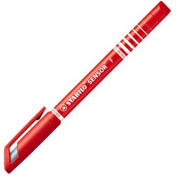 Stabilo Sensor 189 fiberpen 0,3mm rød