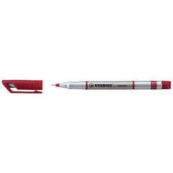 Stabilo Sensor 189 fiberpen rød