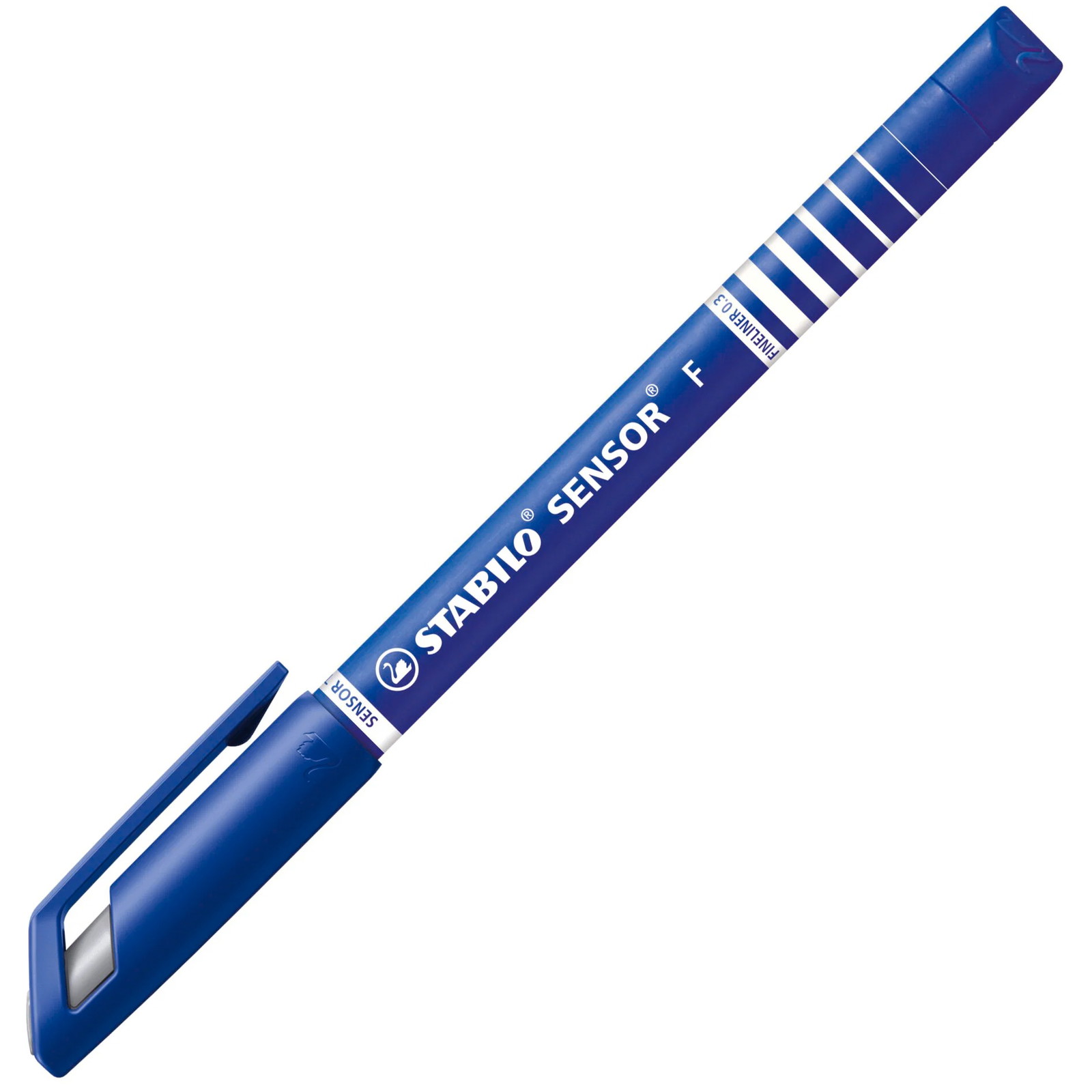 10 x Stabilo Sensor 189 fiberpen 0,3mm blå