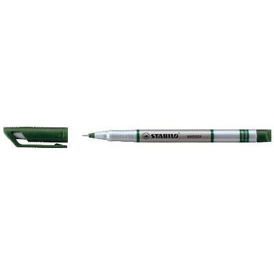 Stabilo Sensor 189 fiberpen i farven grøn