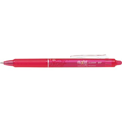Pilot FriXion Click pen med 0,7 mm spids i farven pink