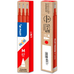 Pilot FriXion Clicker refill 0,7mm rød