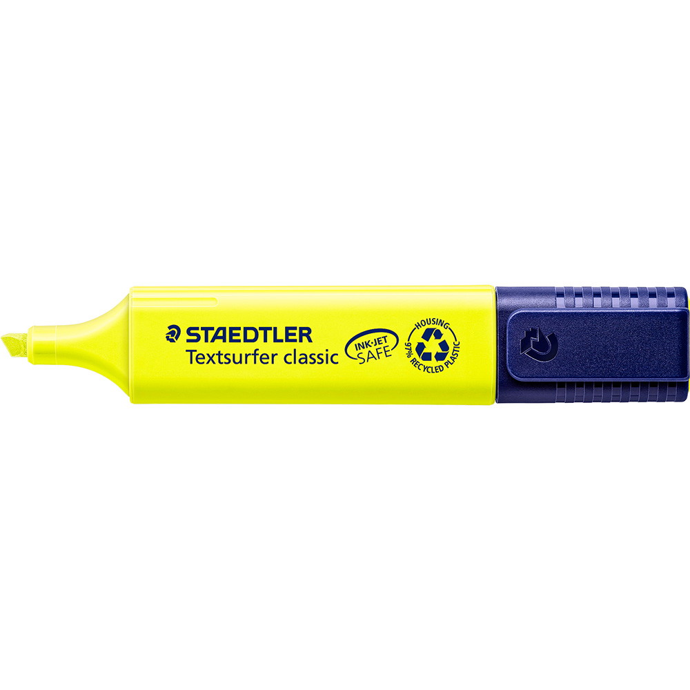 10 x Staedtler Textsurfer Classic overstregningstus gul