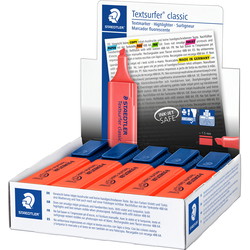 Staedtler Textsurfer Classic highlightertusch i farven rød