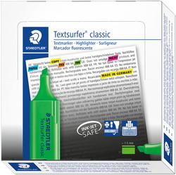 Staedtler Textsurfer Classic highlighter i farven grøn