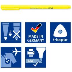 Staedtler Triplus Textsurfer 362 tekstmarker 4stk