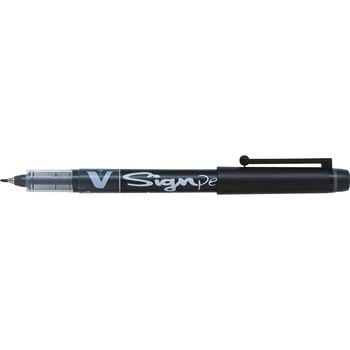 Fineliner Pilot V sign sort Sp 2,0 / Sb 0,6 mm
