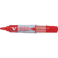 Pilot BG whiteboardpen med rund skrivespids i farven rød