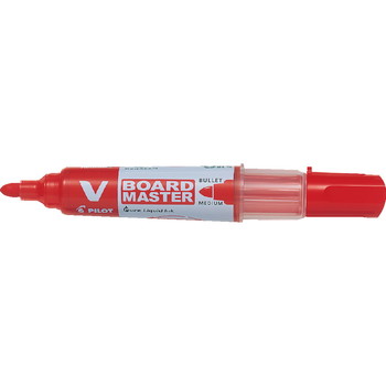 Pilot BG whiteboardpen med rund skrivespids i farven rød