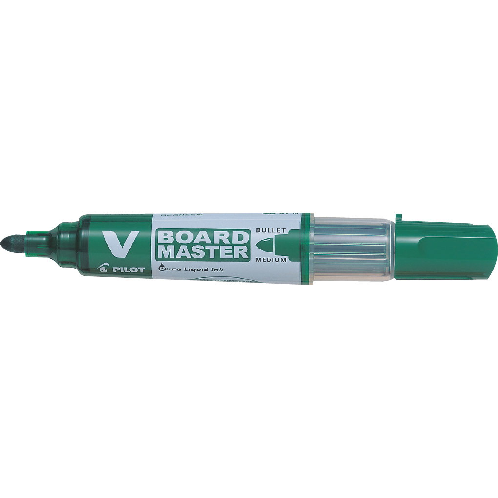 Pilot BG V Board Master whiteboardtus med grøn skrivefarve