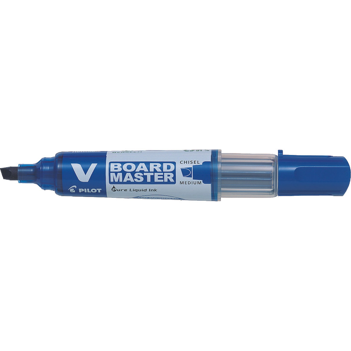 Pilot BG whiteboardmarker med skråskåret skrivespids på 5,2 mm i farven blå
