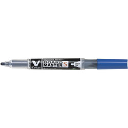 Pilot BG V Board Master whiteboardpen med ekstra fin skrivespids på 1,3 mm i farven blå