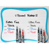 Pilot BG V Board Master whiteboardpen med ekstra fin skrivespids på 1,3 mm i farven blå