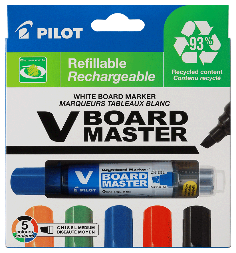 Pilot BG whiteboardtusser sampak