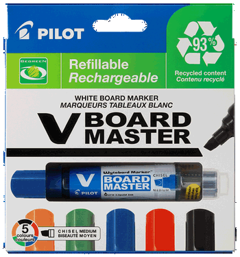 Pilot BG whiteboardtusser sampak