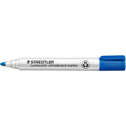 Staedtler Lumocolor 351 whiteboardmarker med blå rund skrivespids