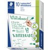 Staedtler Lumocolor 351 whiteboardmarker med rund grøn skrivespids