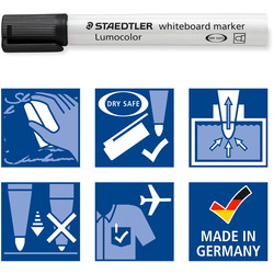 Staedtler Lumocolor 351 whiteboardmarker sort
