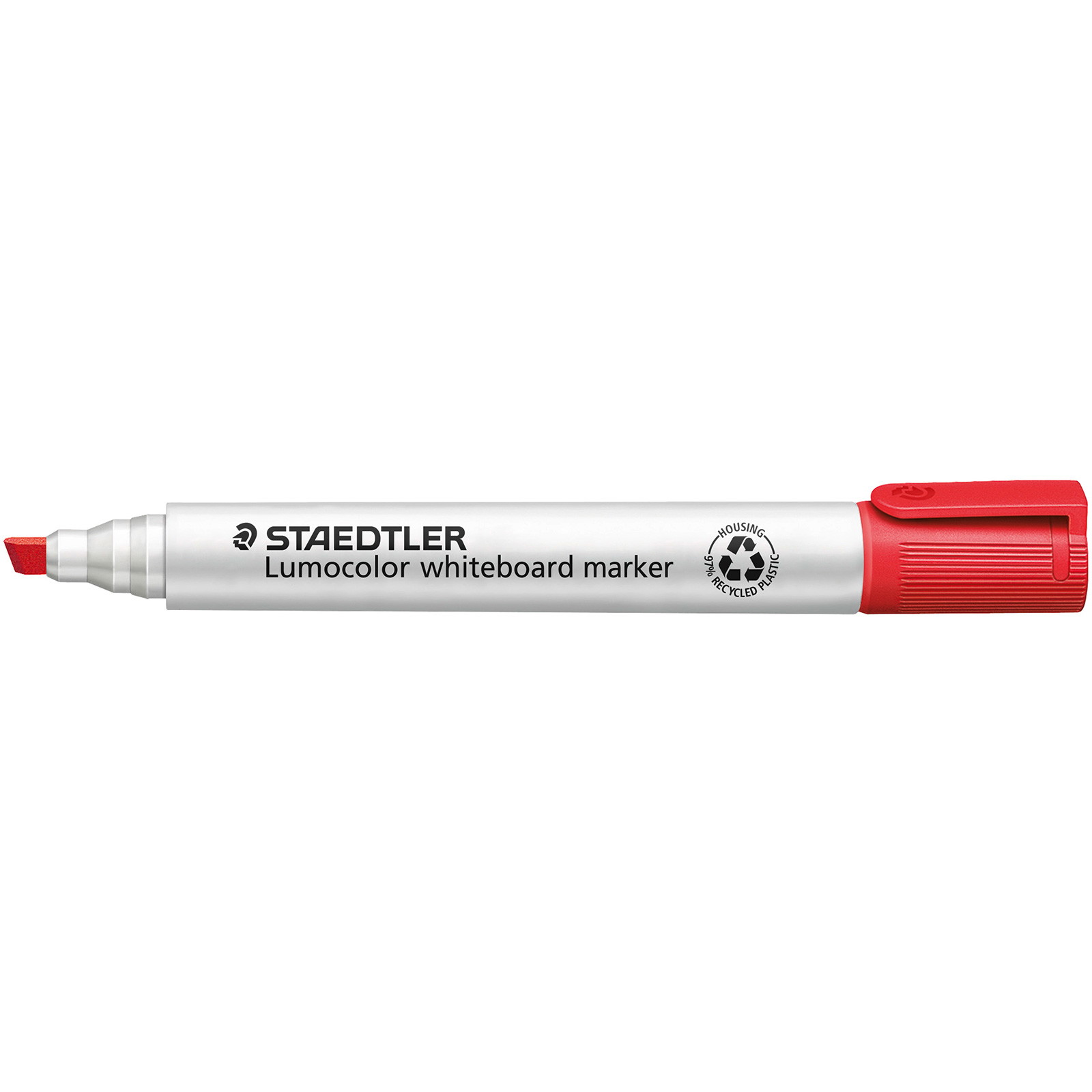 Staedtler Lumocolor 351B whiteboardmarker med rød skrivefarve
