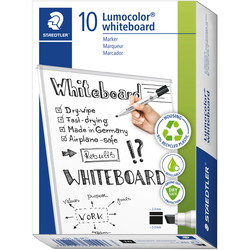 Staedtler Lumocolor 351B whiteboardmarker med sort skrivefarve