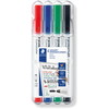 Staedtler Lumocolor Compact whiteboardmarker sæt med 4 tusser