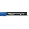 Staedtler Lumocolor 350 marker med 5 mm stregspids i farven blå