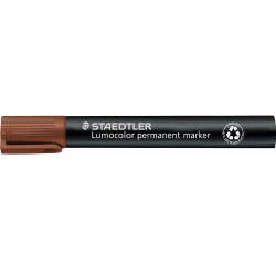 Staedtler Lumocolor 350 marker 5mm brun