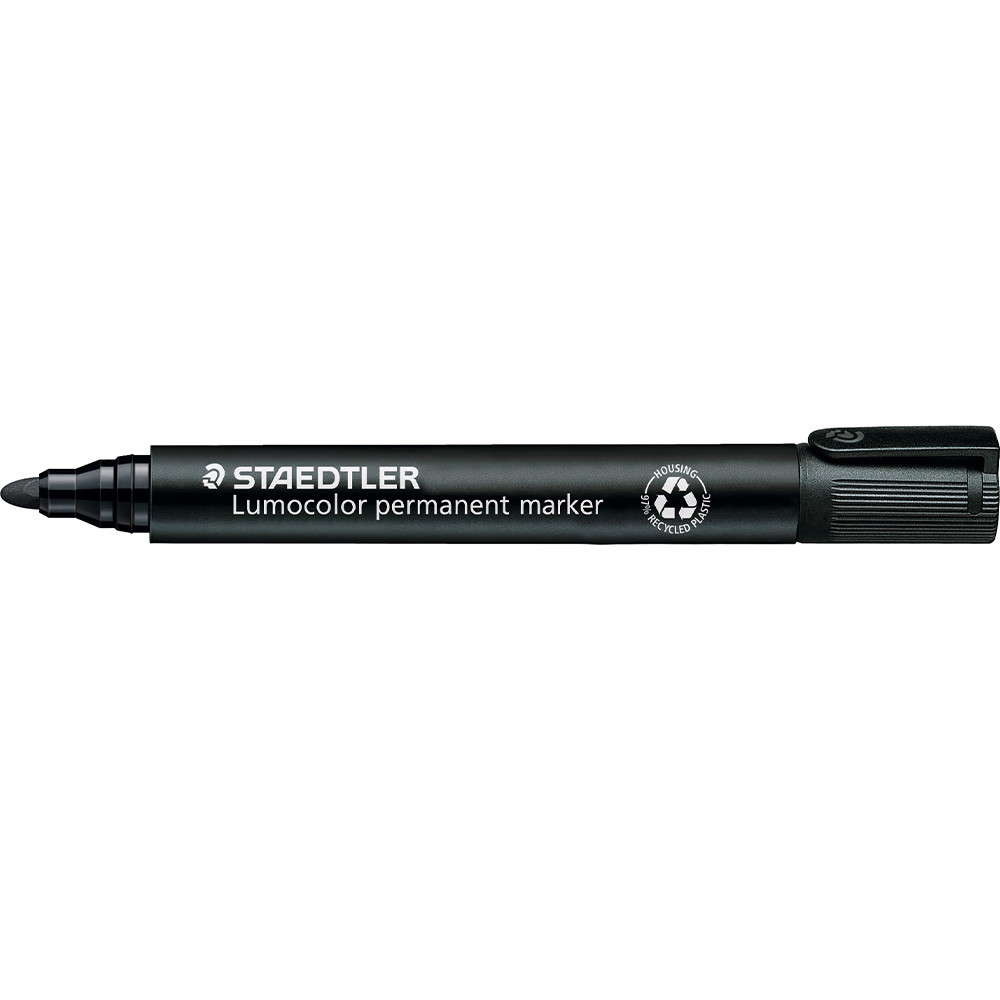 10 x Staedtler Lumocolor 352 marker 2mm sort