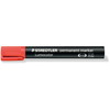 Staedtler Lumocolor 352 marker med 2 mm skrivestreg i farven rød