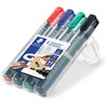 Staedtler Lumocolor 352 markersæt 4 farver
