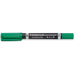 Staedtler Duo Lumocolor 348 marker grøn