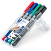Staedtler Duo Lumocolor 348 dobbelt markere 4 farver