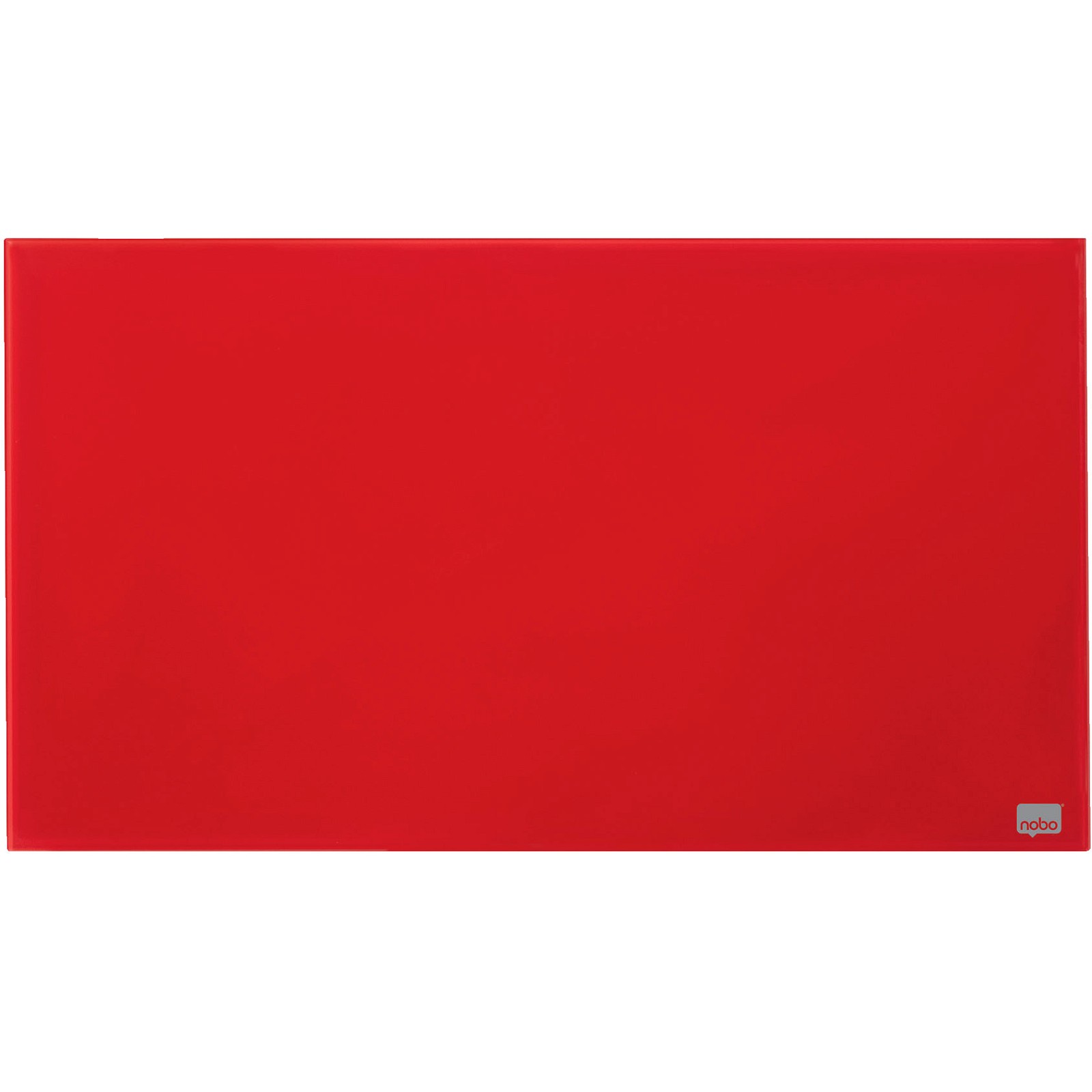 sikkerhedsstillelse Soar roterende Glastavle 677x381mm rød Diamond Glass magnetisk - Daarbak Redoffice A/S