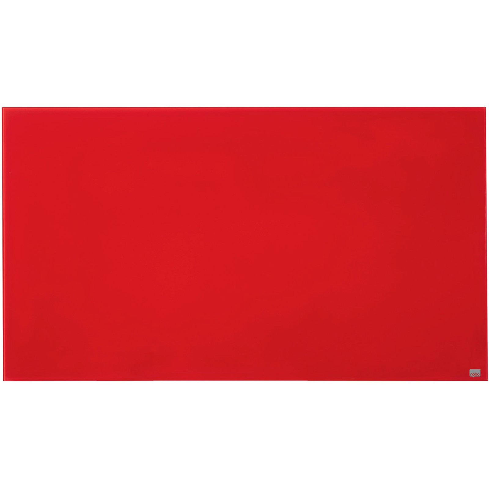 Nobo magnetisk glastavle widescreen 57" rød