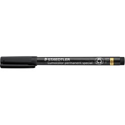 Staedtler Lumocolor 319F permanent specialmarker 0,6mm sort
