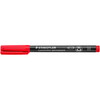 Staedtler Lumocolor 317M permanent overheadpen 1,0mm rød