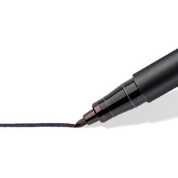 Staedtler Lumocolor 317M permanent overheadpen 1,0mm sort