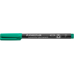 Staedtler Lumocolor 318F permanent overheadpen 0,6mm grøn