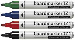Legamaster TZ1 whiteboardmarker 4 farver