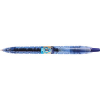 Pilot B2P gelpen med 0,7 mm spids i skrivefarven blå