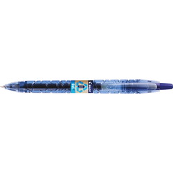 Pilot B2P gelpen med 0,7 mm spids i skrivefarven blå